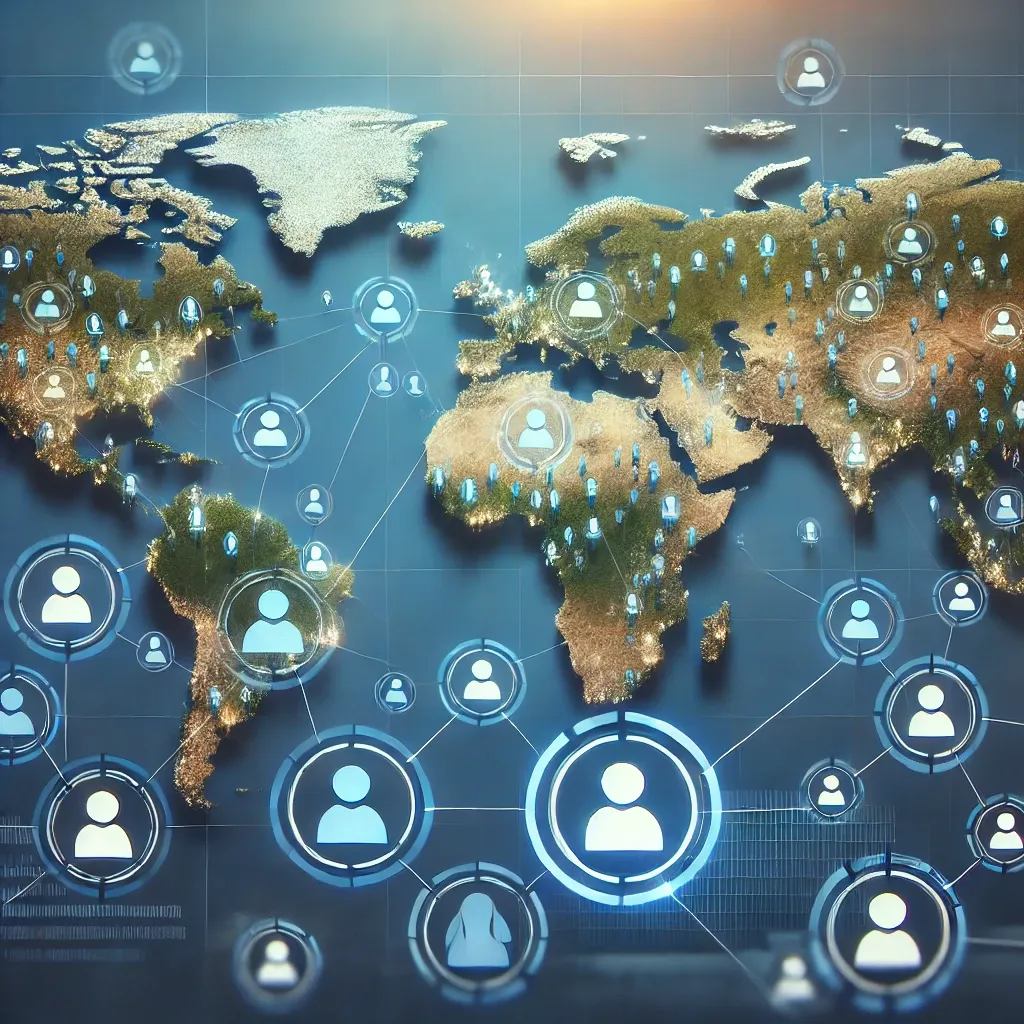 representation of global connections