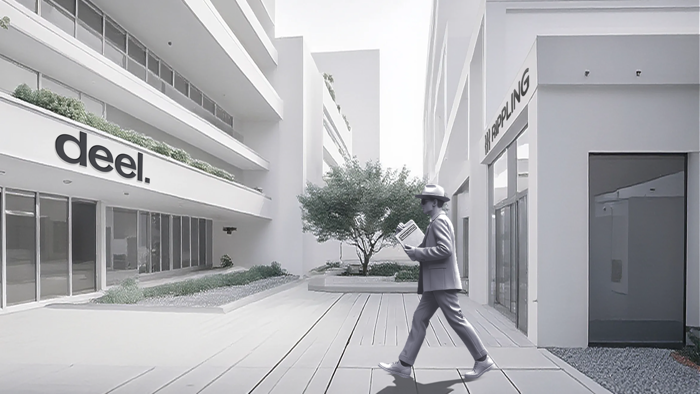 An image representing a Spy moving files from one place to the other.